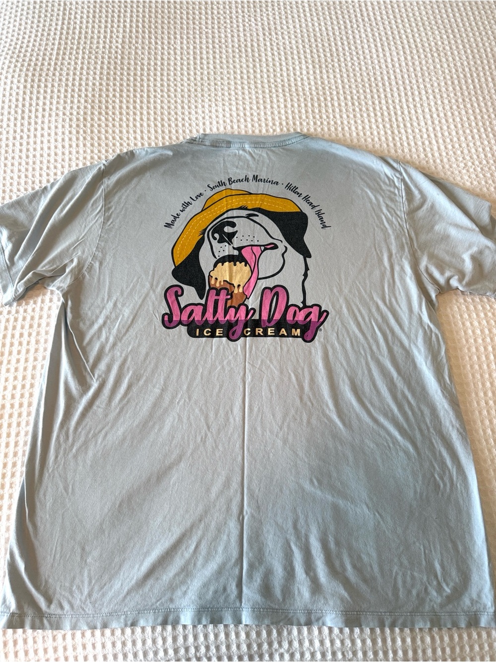 Salty Dog Ice Cream Tee Size XL